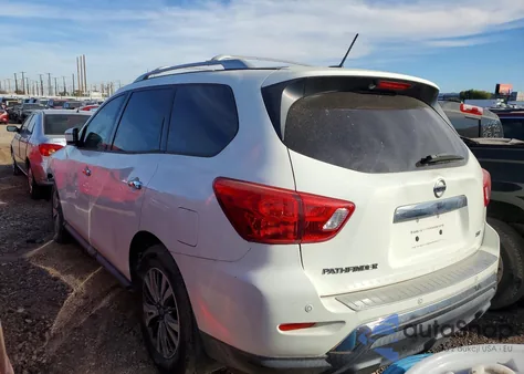 2018 Nissan Pathfinder Sv z USA, uszkodzony, nr VIN 5N1DR2MN4JC618751